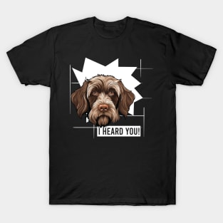 Funny Wirehaired Pointing Griffon Dog Owner Humor T-Shirt